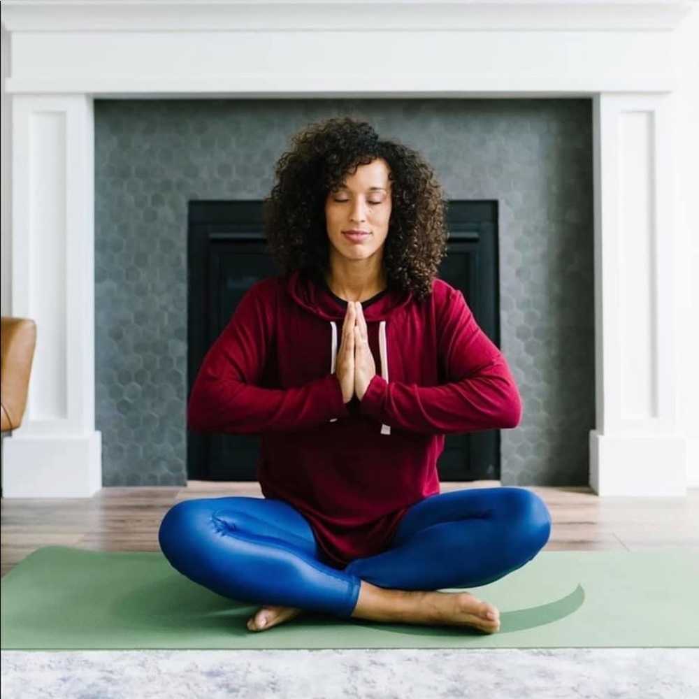 Zyia Active Wear - Cranberry Lounge BF Hoodie